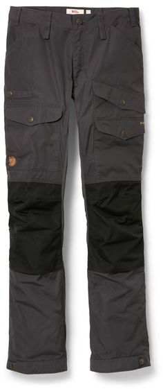 Beloved fan favorites  these Fjallraven Vidda Pro Ventilated trousers have been updated with improved ventilation and a slimmer fit that doesn't sacrifice the mobility your trekking ventures require. Hiking Pants, Rei Co-op, Mens Trousers, Trekking, Dark Grey, Mens Pants, Trousers, Slim Fit, Mens Outfits