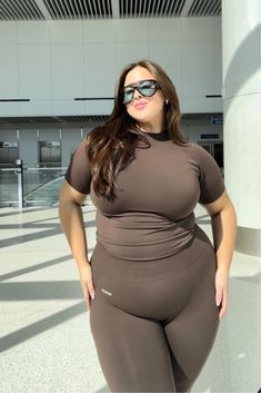 Chubby Gym Outfit, Plus Size Workout Outfits, Ethan Euphoria, Plus Size Gym, Gym Dress, Curvy Casual Outfits, Plus Size Baddie Outfits, Look Plus Size