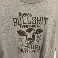 Brand New. Made By Me! Cow Tshirt, Made By Me, Brown And Grey, Colorful Shirts, Cow, Tee Shirts, Mens Shirts, Man Shop, Brand New