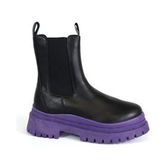 Most Wanted Purple Fuzzy Sandals, Women's Rain Boots, Rain Boots Fashion, Purple Boots, Chelsea Boot Women, Womens Rain Boots, Diy Fashion Clothing, Sole Sneakers, My Shoes