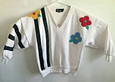 Boho Sweatshirt, Flower Applique, Small Light, Floral Flower, Floral Flowers, Sweatshirts Women, California, Sweatshirts, Floral