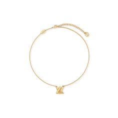 LOUIS VUITTON® - Go-14 Necklace - Gold Lv Twist, Louis Vuitton Necklace, Twist Necklace, Louis Vuitton Official Website, Louis Vuitton Official, Buckle Shoes, Delicate Chain, Fashion Jewelry Earrings, Color Dorado