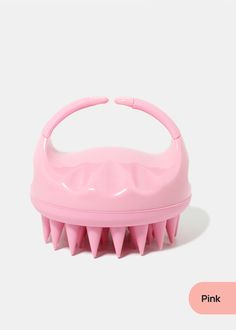 A+ Shampoo Scalp Massager Brush (44 bristles) Pink COSMETICS - Shop Miss A Rosemary Flower, Hair Scalp Massager, Hair Oiling, Strawberry Soda, Exfoliate Scalp, Stop Hair Breakage, Rare Roses, Scalp Massager, Scalp Shampoo