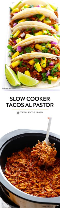 this slow cooker tacosala is so easy to make