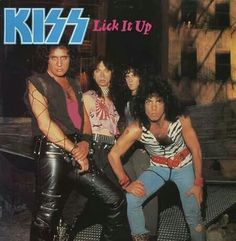 an album cover with the band kiss on it