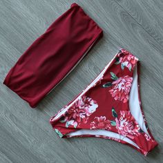 FREE SHIPPING Women High Waist Bandage Bikini Set JKP3321 Fitted Sports Tankini Brief, Sports Fitted Brief Tankini, Red Sporty Swimwear For Spring, Casual Fitted Bandeau Swimwear, Red Sports Tankini For Beach Season, Red Tankini For Beach Season Sports, Fitted Swimwear For Sports In Spring, Spring Sports Fitted Swimwear, Red Swimwear For Beach Season