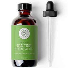 Pure Body Naturals Tea Tree Essential Oil, 4 fl oz Pure Body Naturals Tea Tree Essential Oil, 4 fl oz 100% pure Australian Tea Tree (Melaleuca) Essential Oil is famous for its powerful medicinal properties. TeaTree oil is a go-to natural remedy for body health and household use. Tea Tree Essential Oil (aceite de árbol de té) has been shown to be effective in treating acne, toenail infections, and superficial cuts. When diffused in an essential oil diffuser for aromatherapy, Tea Tree Essential Oil can help cleanse the air in your home. When diluted with water and vinegar, it creates a powerful household spray cleaner. Everyday Uses For aromatherapy, add 5-10 drops of Tea Tree Oil to an essential oils diffuser. To freshen your laundry, add 2-3 drops of Tea Tree oil to your favorite liquid la Melaleuca Essential Oil, Spray Cleaner, Australian Tea Tree, Treating Acne, Liquid Laundry Detergent, Natural Teas, Tea Tree Essential Oil, Natural Remedy, Bath Oils