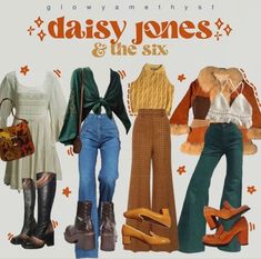 Looks Pinterest, Daisy Jones, 70’s Fashion