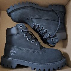 Timberland Kids Boots In Black Sz 9. This Is The Original Packing Shoe Box That Came With Purchase. Item Has Been Tried On But Not Worn. Boots For Streetwear With Round Toe, Red Timberland Boots, Packing Shoes, Timberland Hiking Boots, Brown Hiking Boots, Toddler Timberlands, Black Patent Leather Boots, Timberland Boots Black, Burgundy Boots