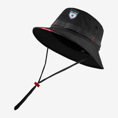 This Chicago Red Stars boonie bucket hat has you covered with a 360-degree brim and a drawcord that cinches down for a stay-put fit when you're celebrating game-winners. Portland Thorns, Orlando Pride, Bucket Hat Black, Nike Soccer, Frame Bag, Soccer Club, Red Star, Personalized Accessories, Hats For Men