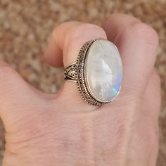 Brand New Handmade Overzized Rainbow Moonstone Antique Design Silver Ring. 925 Stamped New To Poshmark? Use Referral Code Kimberlyn222 To Receive $10. White Moon-shaped Crystal Ring Gift, White Moon Shaped Crystal Ring Gift, Bohemian White Moon-shaped Ring, White Moonstone Ring With Large Stone In Sterling Silver, White Moonstone Cabochon Crystal Ring, Handmade White Moonstone Crystal Ring, White Moonstone Jewelry Stamped 925, Handmade White Moonstone Ring In Sterling Silver, Handmade White Moonstone Sterling Silver Ring