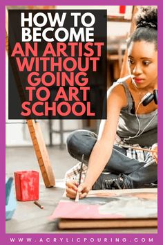 Becoming An Artist, Going To Art School So You Dont Have To, How To Become An Artist, School Mindset, Artist Advice, Best Art Schools, Successful Artist, Artist Workspace, Become An Artist