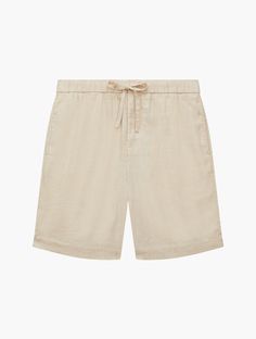 Shorts Linen, Summer Staples, Linen Shorts, Cotton Linen, The Heat, Drawstring Waist, Linen Blend, Portugal, Cotton Blend