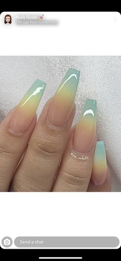 Subtle Nail Art, Multicolored Nails, Gold Glitter Nails, Pink Ombre Nails, Glow Nails, Acrylic Nails Coffin, Hot Nails