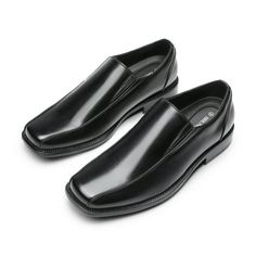 Men's Formal Leather Lined Square Toe Dress Loafers Shoes STATE-01.Give your outfit a classy look with these classic loafers! Featuring Faux leather upper, slip-on design for easy on/off wear, and classic Toe Design, Finished with smooth leather Lining, cushioned footbed for comfort, and non-skid outsole. Size: 7.  Color: Black.  Gender: male.  Age Group: adult. Classic Loafers, Dress Loafers, Loafers Shoes, Mens Formal, Toe Designs, How To Look Classy, Loafer Shoes, Smooth Leather, Size 13