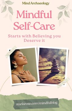 the front cover of mindful self - care