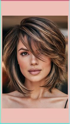 Achieve the perfect balance with 40 diverse bob cuts for thick hair, tailored to provide a featherlight yet fashionable look.#MessyShortHair #QuickStyles #EasyHair #ChicLooks #HairGoals Short Messy Hair, Cuts For Thick Hair, Messy Style, Bob Hair Color, Medium Hair Styles For Women, Thick Hair Cuts, Bob Cuts