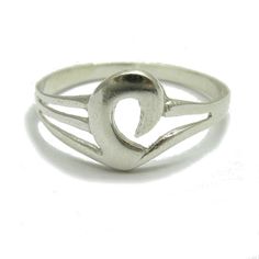 Sterling silver ring. Stamped 925. Approximate weight 1.5 grams. Top width 1.0cm (0.40 inches). All our jewels are made from solid sterling silver 925/1000 and are carefully crafted by hand in our family workshop. We dispatch your orders in 5 working days, worldwide and the postage is $5. We ship registered priority mail. Please allow 5-7 working days for delivery in Europe and 10-15 working days outside Europe. For any questions - please do not hesitate to contact me! Silver Initial Ring With Open Band, Nickel-free Sterling Silver Midi Rings With Open Band, Sterling Silver Open Stackable Rings, Sterling Silver Hallmarked Open Stackable Rings, Hallmarked Sterling Silver Open Stackable Rings, Sterling Silver Open Initial Ring Hallmarked, Silver Initial Open Ring With Simple Design, Sterling Silver Open Initial Ring With Hallmark, Silver Sterling Stackable Rings With Simple Design