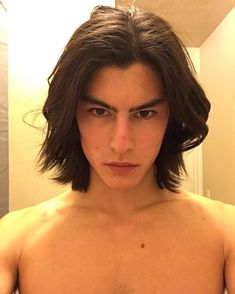 Manly Long Hairstyles, Guy With Medium Length Hair, Long Hair Styles For Guys, Guys Long Hair Styles, Long Straight Hair Hairstyles Men, Long Hair Men Straight Haircuts, Long Haircut Guys, Long Hairstyle For Man, Long Medium Hair Men