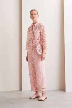 Whistles - Pre Fall 17 Lace Outfit, Inspiration Mode, Fashion 2017, Pink Fashion, Hijab Fashion, Classy Outfits, Lace Dress, Designer Dresses