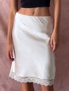 Half Slip, Summer Fashion, Cute Outfits, Slip On, Lingerie, Wardrobe, Skirt, Lace, Outfit Inspo