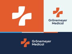 the logo for gronemeyer medical, which is designed to look like an orange and