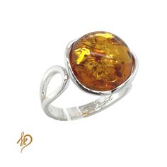 Very delicate and beautiful ring with one and only Baltic Amber. I've made it with 925 Silver Design. Amber is a very unique stone, and each of it can look a little bit different from another - but this is exactly what makes Amber very precious and individual. Amber is highly polished for a very reflective shine effect. This ring is adjustable, so every of our Clients could wear it and enjoy it. Standard size is set around US 6 / 7 but You can make it a little bit bigger or smaller.  Send me you Formal Cabochon Sterling Silver Rings, Formal Sterling Silver Cabochon Rings, Formal Cabochon Ring In Sterling Silver, Sterling Silver Cabochon Rings For Formal Occasions, Amber Rings For Anniversary In Fine Jewelry Style, Elegant Anniversary Rings With Natural Inclusions, Classic Amber Ring Jewelry, Classic Amber Ring With Polished Finish, Classic Amber Rings For Gifts