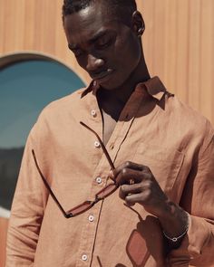 It's giving sun-kissed ☀️

Obsessed with the terracotta version of the linen you already love—light, breathable, and basically spring in a shirt. 

The 100% European Linen Long Sleeve Shirt, always fairly priced at $39.90. Modern Long Sleeve Linen Shirt, Casual Long Sleeve Flax Shirt, Casual Relax Fit Flax Shirt, Brown Linen Summer Shirt, Brown Summer Shirt For Everyday, Modern Linen Summer Shirt, Modern Linen Shirt For Summer, Summer Relaxed Fit Flax Shirt, Mens Linen Shirts