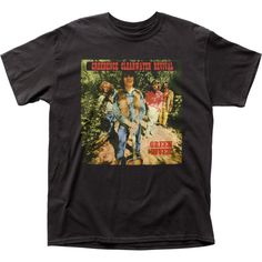 Creedence Clearwater Revival Green River Throwback Retro Rock N Roll Concert Short Sleeve Tee Shirt. Adult Size Shirt Made From 100% Pre-Shrunk Medium Weight Cotton. Every Item We Sell Is Original Brand New. If An Item Is Designated As "Distressed", The Design Contains Intentional Skips And Voids Which Give The Item A Worn-In Or Vintage Look. These Are Part Of The Actual Design And Do Not Reflect Poor Printing. Black Screen Print Tops For Festival, Black Band Merch T-shirt For Festival, Black Graphic Print Shirt For Festival, Black Band Merch Tops For Festival, Fitted Black T-shirt For Music Festival, Black Crew Neck Shirt For Festivals, Black Short Sleeve T-shirt For Festival, Black Shirt For Summer Concerts, Black Short Sleeve Festival Shirt