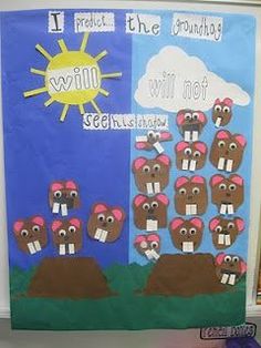 a bulletin board with some brown bears on it