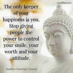 buddha's quote about happiness and the power of your attitude