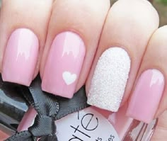 Pink Nail Art Designs, Metallic Nail Art, Cute Pink Nails, Pink Nail Art, Metallic Nails, Nail It, Cute Nail Designs, Fancy Nails