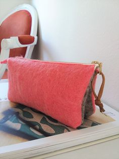 "This is a great size for Glasses Case, Card Wallet, Cosmetic Bag, Gadget Case, Phone Case, Coin Purse. ------------------------------------------------------- Dimensions: Approximately 8\" long x 4\" tall x 2\" wide deep Materials: Felt Zipper" Portable Pink Rectangular Cosmetic Bag, Pink Rectangular Pouch, Handmade Pink Cosmetic Bag For Travel, Pink Pouch With Zipper Pocket For Everyday Use, Pink Pouch Bag With Zipper Pocket, Pink Coin Purse With Removable Pouch, Rectangular Pink Pouch For Personal Use, Pink Rectangular Coin Purse For Travel, Pink Rectangular Cosmetic Bag With Zipper Pocket