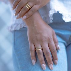 Need a hug? This ring will hug your finger all day everyday. With its unique but dainty design, you can wear it everyday or on a night out. Looks great when stacked with other rings. They also are great bestie rings. The ring is made of stainless steel, so waterproof! The color remains perfect. Gold: 18k gold platingMaterial: Stainless steelWeight: 6 grSize: 6-7-8 Waterproof jewelry Tarnish Free Hypoallergenic Glazd Pouch with every order Free US shipping Easy Exchange & Return policy PRODUCT IN Bestie Rings, Night Out Looks, All Day Everyday, Need A Hug, Waterproof Jewelry, Gold Piece, Gifts For My Boyfriend, A Hug, Hug Me