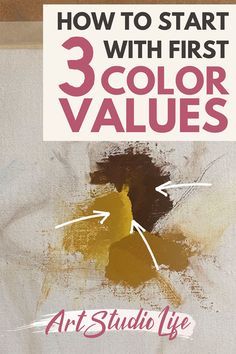 how to start with first 3 color value art studio life book cover design and illustration