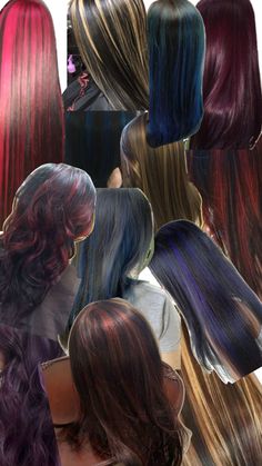 Hair Styels, Hair Streaks, Hairstyles For Layered Hair, Pretty Hair Color, Alternative Hair