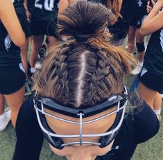 Soccer Game Hairstyles, Game Hairstyles, Hockey Hair, Gymnastics Hair