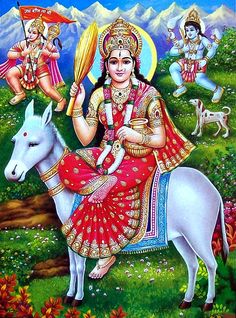 Sheetla Mata, Maa Kali Images, Devi Images Hd, Durga Images, Hanuman Pics, Hindu Dharma, Indian Goddess, Hindu Mantras