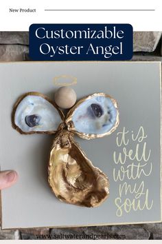 Oyster Angel | Oyster Wall Art | Coastal Decor | Beach Decor | Wall Decor | Oyster Shell Art | Oyster Art | Unique | Oysters | Religious Art
#coastaldecor #walldecor #oystershellart #homedecor #coastal #beach #oystercrafts #oystershell #handmade #beachdecor #oysterwalldecor #oysterangel #angels #angelart Oyster Angel, Oyster Wall, Oyster Art, Decoupage Diy