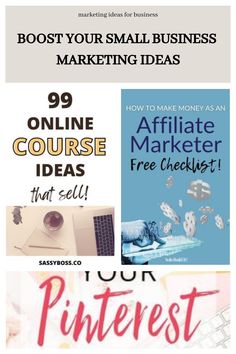 the ultimate guide to making small business marketing ideas for your online store or website, including free checklist