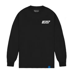 Get up, get outside, and move in the all-new BEAST by MrBeast Active collection. This soft and relaxed fit long-sleeve tee with a distinct “Shredder” logo is built for anything from downtime to go time. Details 100% US Grown Cotton 200gsm Authentic MrBeast merchandise from MrBeast.Store Custom relaxed fit Compact finishing for a luxurious hand feel Screenprint Branded woven label Manufactured in an audited and GOTS-approved facility Model is wearing size Medium Made in Portugal Make The World A Woven Label, Move In, Get Outside, Guinea Bissau, Get Up, Black Tee, Long Sleeve Tees, Portugal, Relaxed Fit