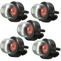 PRICES MAY VARY. Set of 5 Pcs Small Primer Bulb Snap in Primer Bulbs. Primer Bulbs for Small Engines Fits Carburetors With Snap-in Primer Assembly, Compatible With Pouland, Homelite, Sears, Craftsman, Echo, Weed Eater Primer Bulb, Ryobi, Stihl, McCulloch, Husqvarna Brush Cutters, Chainsaws, Pressure Washers, Blowers, Water Pumps, Edger’s, Etc. Compatible with WALBRO 188-512 , 188-512-1, RYOBI 683974, Poulan 530047721, Husqvarna 503 93 66-01, Ryobi 791-683974-B, Stens 615-764, Rotary 11510 ECHO C Pressure Washer, Garden Accessories, Tron, Chainsaw, Car Tires, Outdoor Power Equipment, Car Accessories, Home Garden, Fuel