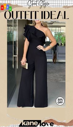 Casual Solid Backless Oblique Collar Regular Jumpsuits Elegant One-shoulder Jumpsuit For Going Out, Elegant One Shoulder Jumpsuit For Going Out, Elegant Strapless Jumpsuit For Summer Outings, Elegant Strapless Jumpsuit For Summer, Elegant Strapless Jumpsuit For Summer Going Out, Elegant Strapless Jumpsuit For Going Out In Summer, Chic Solid Color Jumpsuits And Rompers For Party, Chic Solid Color Party Jumpsuits And Rompers, Chic One-shoulder Jumpsuit In Solid Color