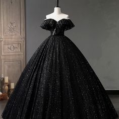 Home · Little Cute · Online Store Powered by Storenvy Dresses With Pearls, Character Profiles, Black Ball Gown, Off Shoulder Evening Dress, Robes D'occasion, A Line Prom Dress, Puffy Dresses, Long Formal Gowns, Black Prom