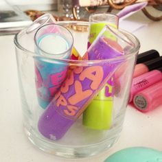 baby lips Maybelline Mascara, Girl Heaven, Cake Face, Makeup Stuff, Girls Eyes, Lipsticks