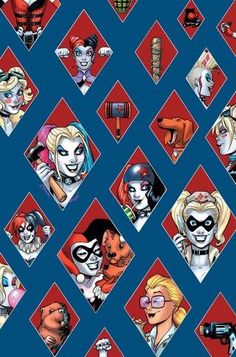 the cover to harley's annual comic book, harley and harleygirls by dc comics