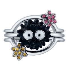 Demon Mark, Studio Ghibli Jewelry, Ghibli Jewelry, Soot Sprite, Spirit Realm, Stacker Rings, Star Candy, Her Universe