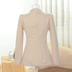 Closure Type: ZipperClothing Length: RegularDecoration: ZipSleeve Length: FullCollar: O-NeckMaterial: CottonEdition Type: Slim TypeFashion Elements: PatchworkCollar: TeeFabric Type: Broadcloth SKU: 1517600 Fitted Beige V-neck Blazer, Elegant Stretch Blazer With Long Sleeves, Elegant Long Sleeve Stretch Blazer, Elegant Stretch Long Sleeve Blazer, Fitted Solid V-neck Blazer, Fitted V-neck Solid Color Blazer, Solid Fitted V-neck Blazer, Fitted V-neck Blazer, Beige Fitted Long Sleeve Blazer