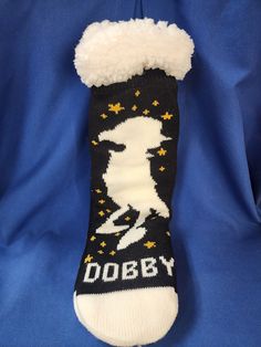 "Dobby, Sherpa lined socks" from the Harry Potter Collection Harry Potter Dementors, Dobby Harry, Harry Potter Dobby, Dobby Harry Potter, Harry Potter Collection, Department 56, Sherpa Lined, Collectible Figurines, Harry Potter