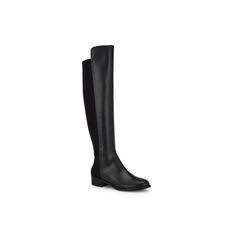 Step into style with these Nine West Nayli women's casual thigh-high boots. Click this FOOTWEAR GUIDE to find the perfect fit and more! Step into style with these Nine West Nayli women's casual thigh-high boots. Click this FOOTWEAR GUIDE to find the perfect fit and more! FEATURES Side zipper for easy on and offDETAILS Faux leather, textile upper Polyurethane lining & outsole Round toe Zipper closure 1.18-in. heel 17.13-in. shaft 14.57-in. circumference Spot clean Imported Size: 9.5. Color: Black Shoe Size Chart, Thigh High Boots, Thigh High, Women's Casual, Boot Shoes Women, Thigh Highs, Nine West, High Boots, Side Zipper